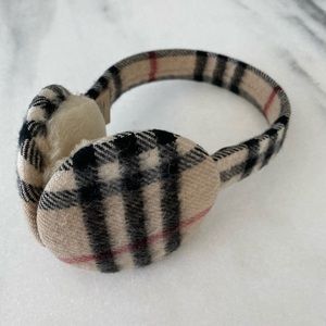 Burberry Earmuffs AUTHENTIC